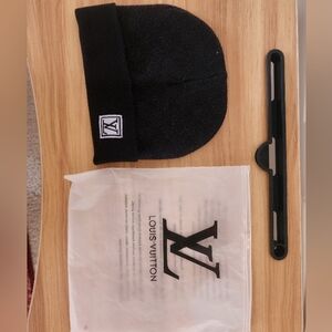 Black Louis Vitton Beanie